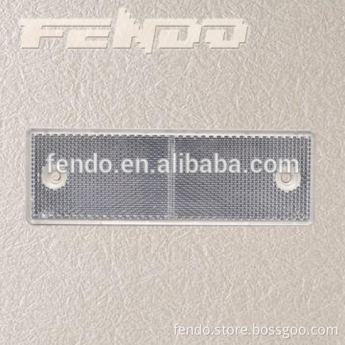 Truck Road White Safety Reflector Vehicle Warning Reflective Sticker